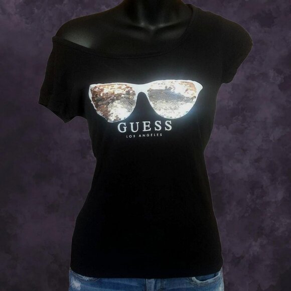 Guess Indie Sleaze Slouchy Tee - Picture 1 of 5